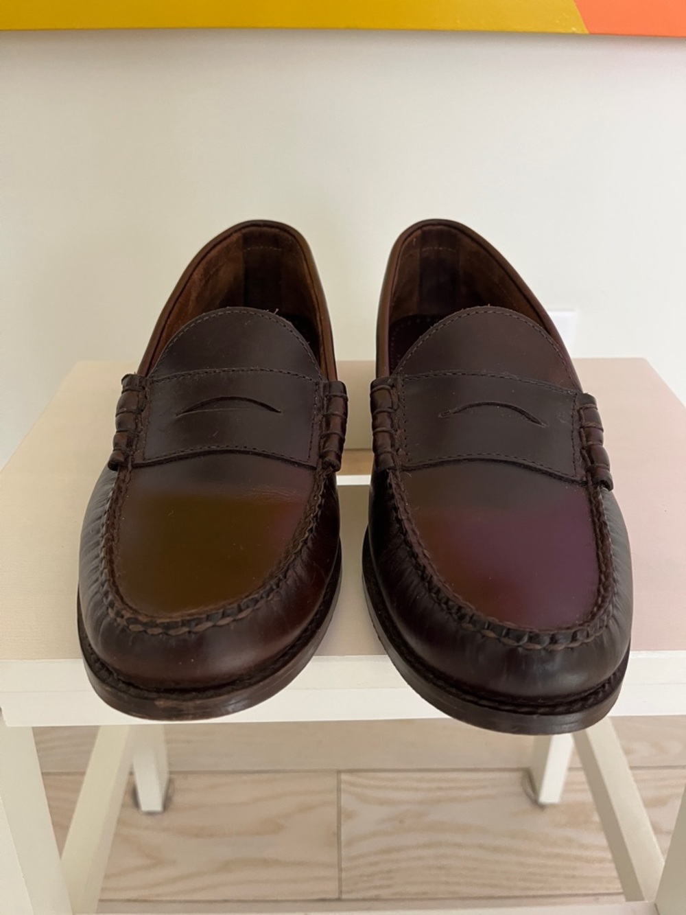 J Crew Classic Men’s Penny Loafers in Dark Brown